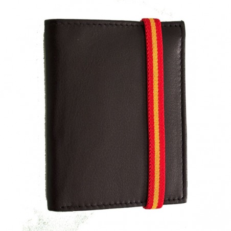 Cartera con elástico Bandera