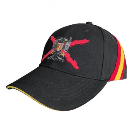 Gorra Águila bicéfala con aspas