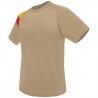 Camiseta manga corta tejido DRY & FRESH con Bandera de España en el hombro.