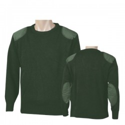 Jersey lana con refuerzos